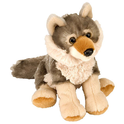 Wild Republic Cuddlekins Mini Wolf Baby 10852 - Wild Republic Wolf 20cm Grey