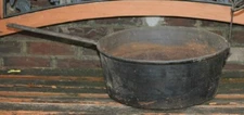 Antique Cast Iron Cooking Cauldron Pot 2 Handles LARGE Primitive Country Decor