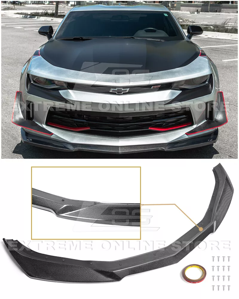 2018 camaro 2024 rs front splitter