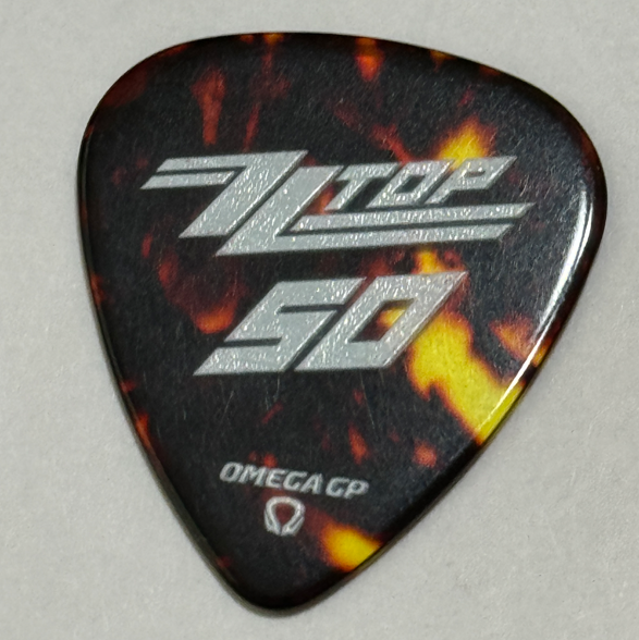ZZTOP ギターピック ZZ Top 50th Anniversary Guitar Pick Elwood