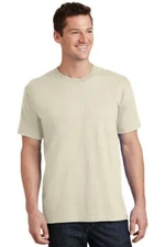 Port & Company PC54 100% Cotton 5.4oz Solid Colors T-Shirt Soft Plain Tee S-6XL
