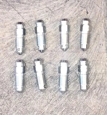Brake Caliper Bleeder Screws, Set of 8, fits Corvettes 1965 - 1982