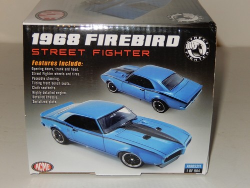 1:18 Scale GMP/Acme 1968 Pontiac Firebird Street Fighter, A1805211 - Picture 12 of 15