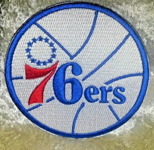 Philadelphia 76ers 3.5" Iron On Embroidered Patch~ Free Tracking! - product listing photo