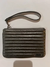 Silver Express wristlet wallet for women