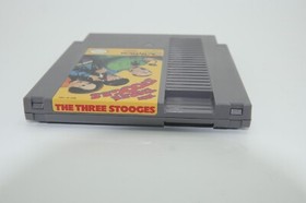 The Three Stooges (Nintendo NES) CIB Complete In Box + Poster! - oval seal