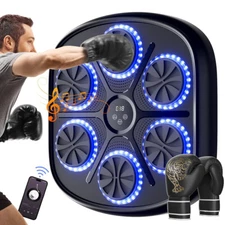 Music Boxing Machine with Gloves Wall Mounted Smart Bluetooth Boxing Machine USA