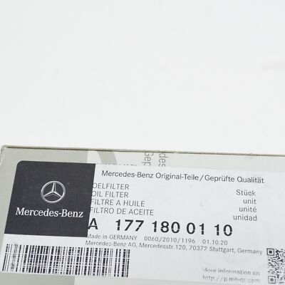 NEW MERCEDES-BENZ E W213 OIL FILTER A1771800110 GENUINE