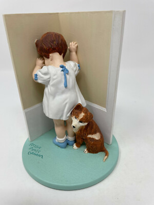 Bessie Pease Gutmann ''IN DISGRACE'' FIGURINE BY DANBURY MINT 1992