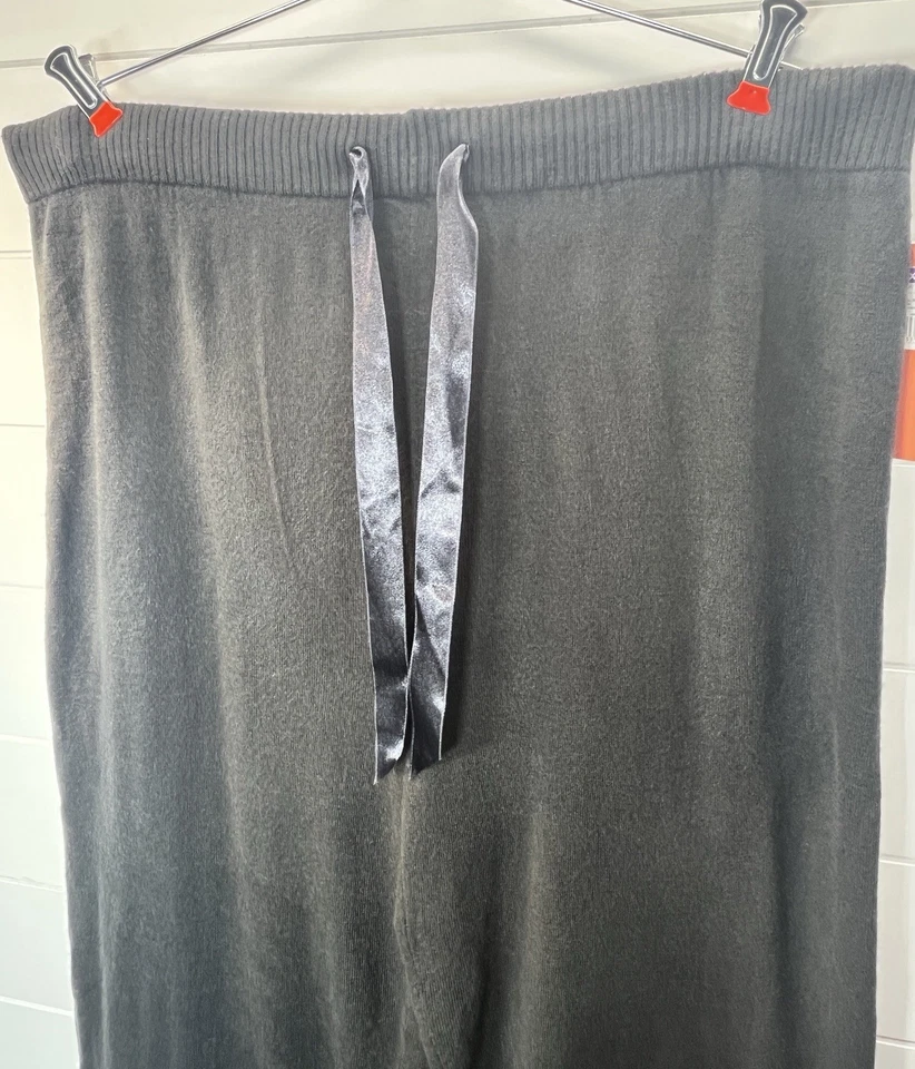 De colección Y2K Gilligan OMalley Suéter Tejido Pantalón para Dormir Para Mujer XL Negro Cómodo Acogedor Foto 2 de 4