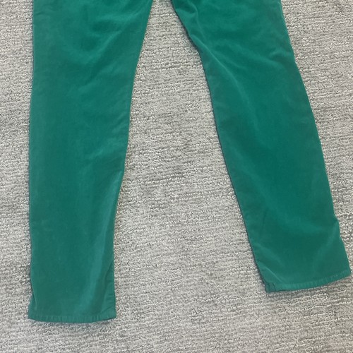 Pantalones de mezclilla para mujer J Brand 29 verde esmeralda pierna ajustada 8706 - Imagen 9 de 9