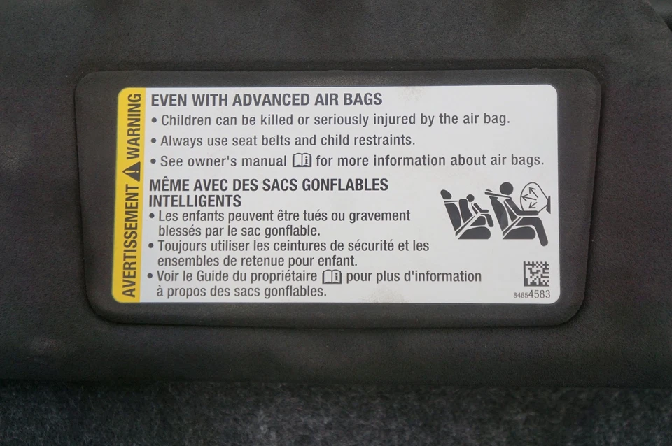Juego 2 Parasol Delantero Izquierdo Derecho Gamuza OEM 84831344 Chevrolet Corvette C8 20-22 Foto 4 de 4