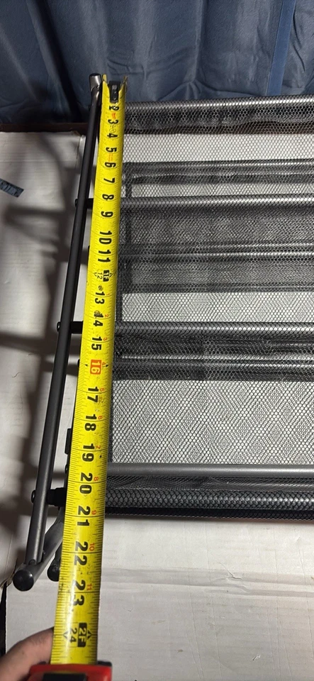 Metal Simple Under The Bed Shoe Storage Organizer 24 X 24 X 4 Holds 15 Pairs - Image 2 of 4