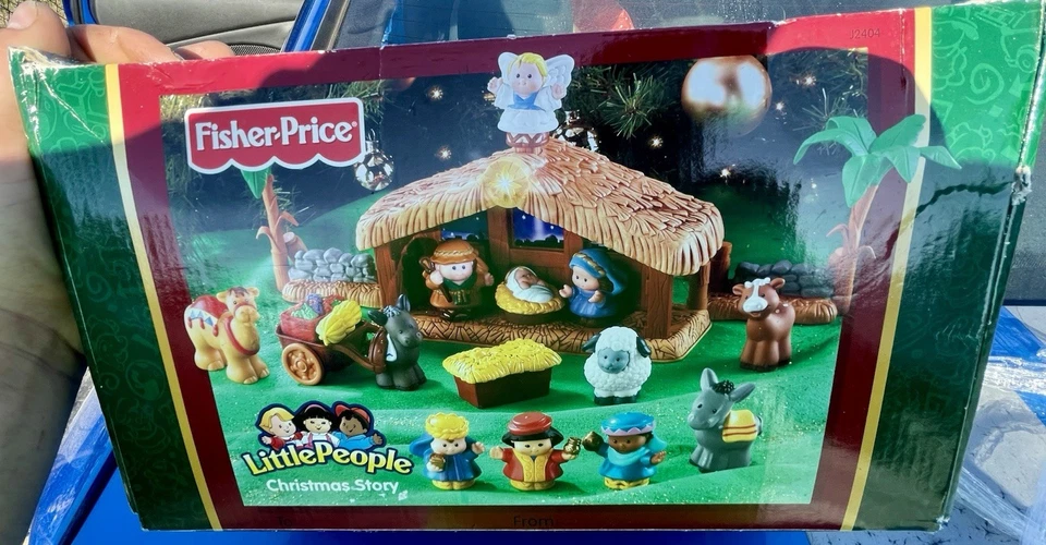 Belén Fisher Price Little People 2002 vintage con caja ¡¡Envío rápido!!! Foto 2 de 4