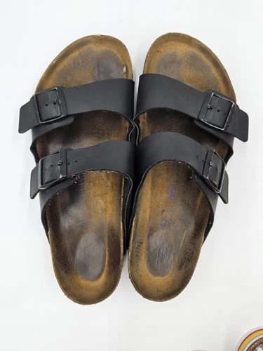 Birkenstock Arizona Sandals Slides Dark Brown Black US Men's 9 Women's 11 EUR 43