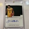 2021-22 National Treasures Collegiate - College Material Signatures Jared Butler