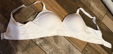 NEW Shapermint White Truekind Supportive Comfort Wireless Shaping Bra Medium