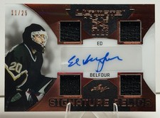 2023 Leaf Ultimate Hockey Ed Belfour Signature Relics Auto /25 UXSR-EB1