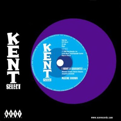 Maxine Brown I Want a Guarantee (Vinyl) 7'' Single
