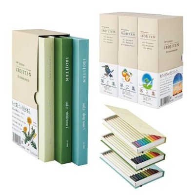 Tombow Irojiten Colored Pencils 100 Colors Complete Book Style Set CI-R100CBAZ