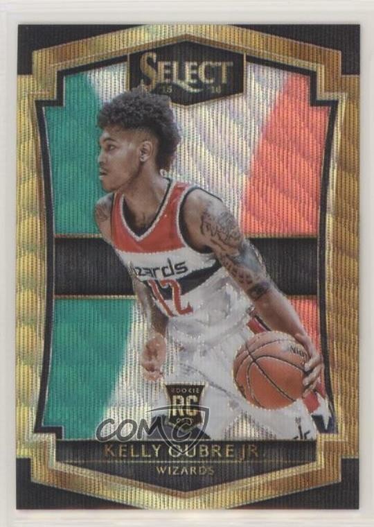 2015-16 Panini Select Premier Level Tri-Color Prizm Kelly Oubre Jr #146 05gv