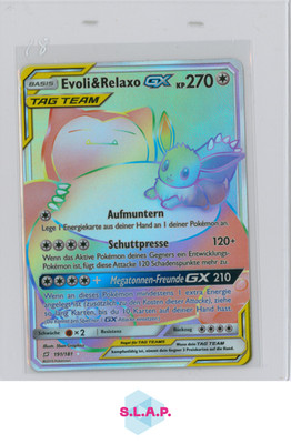 Eevee & Snorlax GX #191 from Team Up ((2019)) – Pokémon card