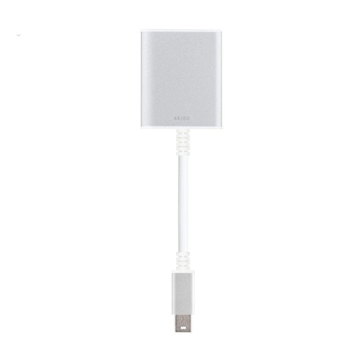 Moshi Mini DisplayPort to HDMI Adapter (4K) - Connect Mac to TV/Monitor - Silver - Picture 8 of 11