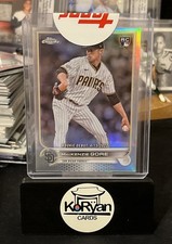 2022 Topps Chrome Update Debut Refractor /299 Mackenzie Gore #USC19 Rookie RC