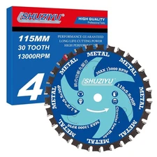4-1/2" 115mm-30T Metal Working Circular Saw Blade Arbor 3/8"9.5mm Us...
