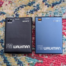 Vintage Sone FM Walkman Model Srf-40w Very Rare Near Mint Condition Working