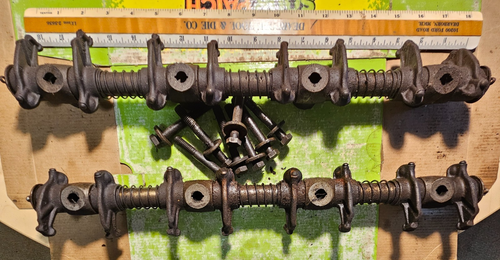 Lincoln 430 462 MEL 2 Rocker Arm Shafts ASSEMBLIES 1961-1968 68 PAIR | eBay