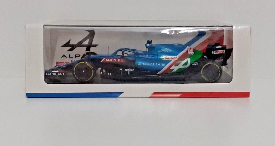 SPARK MODELLINO AUTO 1:43 F1 ALPINE A521 ALONSO GP ABU DHABI 2021 F1 MODELLISMO - Immagine 2 di 4