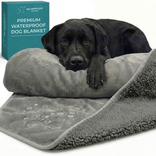 Waterproof Dog Blanket Washable   Leakproof Large Dog Blanket for Couch  Sof...