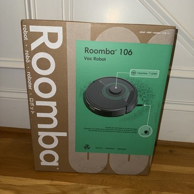 New iRobot Roomba 106 Q313420 Robotic Vacuum Cleaner RCC-Y2   