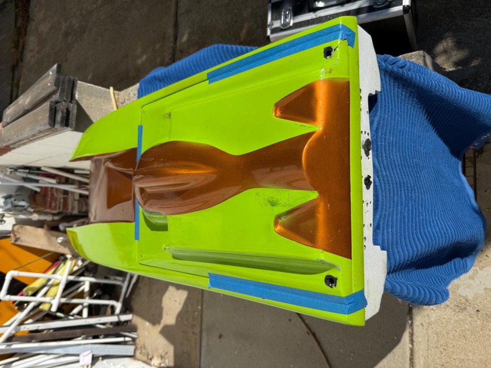 44” Areomarine CAT Hull RC Boat set up Twin Brushless | eBay