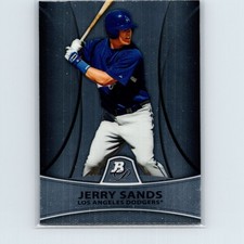 2010 Bowman Platinum Jerry Sands #PP1 Prospects Los Angeles Dodgers