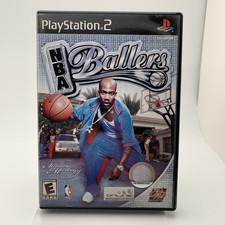 2004 NBA Ballers PS2 Sony PlayStation 2 Video Game Manual Tested Works