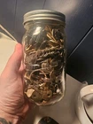 Vintage Keys of All Kinds One Quart Kerr Mason Canning Jar Wide Mouth Full