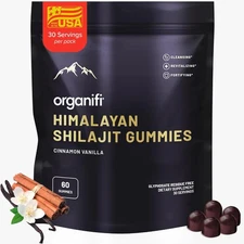 Organifi Shilajit Gummies - Himalayan for Men and Women with... 