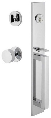 Viaggio QADCLOCLO_ESET_234_DG Quadrato Full Plate Keyed Entry ''D'' - Chrome