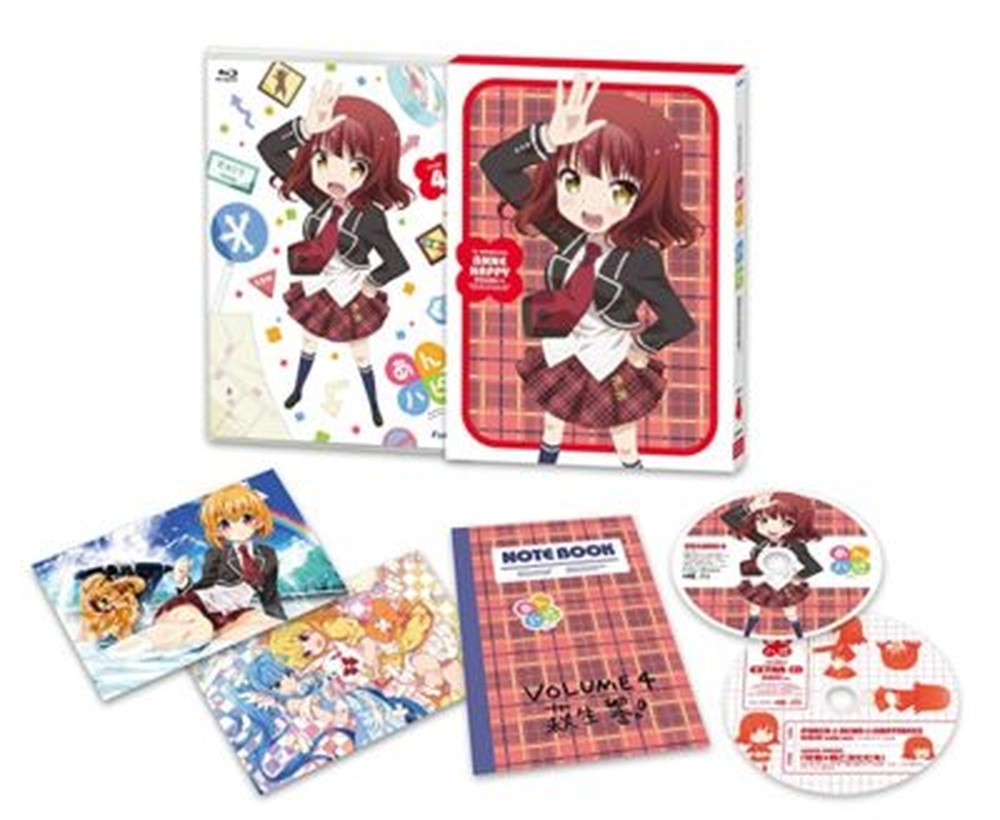 ANIMATION-UNHAPPY GO LUCKY!ANNE HAPPY VOL.4-JAPAN 2 Blu-ray Japan