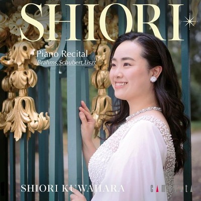 CD Kamerata Shiori Kuwahara Piano Recital Brahms Schubert Liszt Live Version NEW