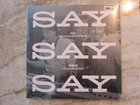 Sealed! Paul McCartney & Michael Jackson "Say Say Say" 2015 Remix RSD Ltd New