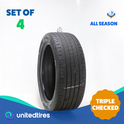 Set of (4) Used 245/50R20 Kumho Crugen HP71 102V - 5-7/32 (16AHX)