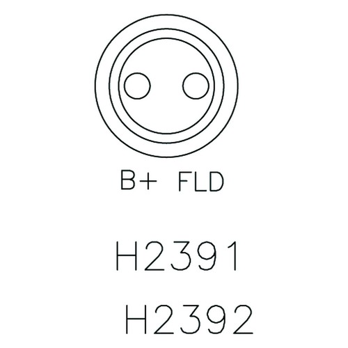 ALTERNATOR REGULATOR H2392 WAI NEW OE REPLACEMENT - Picture 3 of 6