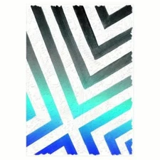 Christian LaCroix Sol Y Sombra A5 8" X 6" Notebook Sunrise Blue