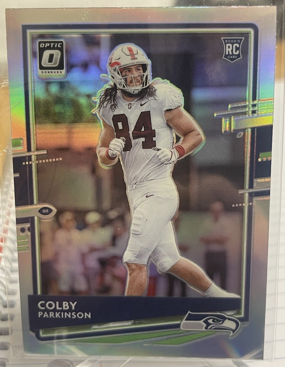 Colby Parkinson Panini Donruss Optic #127 Holo