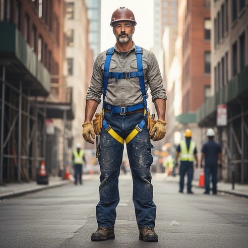 Gemtor Model 922-4 Full Body Harness XL Quick Connect Leg & Chest Straps - New - Afbeelding 2 van 6