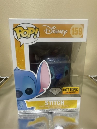 Funko Pop! Vinyl: Disney Stitch (Diamond Collection) Hot Topic (Exclusive) #159