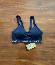Nike Women's Indy Medium Support Padded Sports Bra SIZE small - Midnight Navy